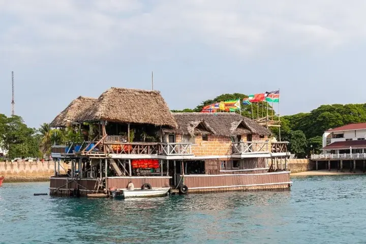 Stone Town’s harbour in Zanzibar.